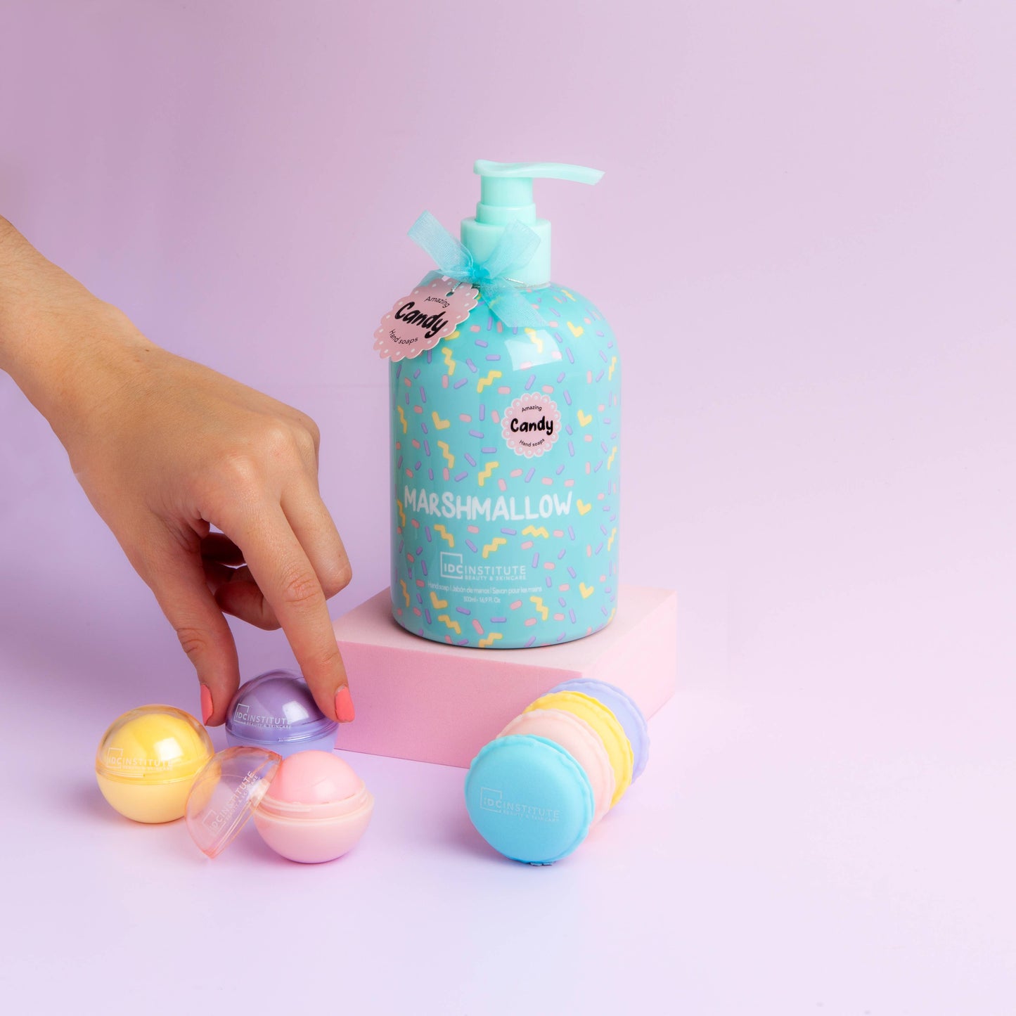 Idc Institute- Săpun cu aromă de bomboane Marshmallow 500 ml