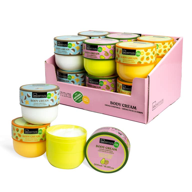 Idc Institute- CREMĂ DE CORP AVOCADO & JOJOBA 500gr